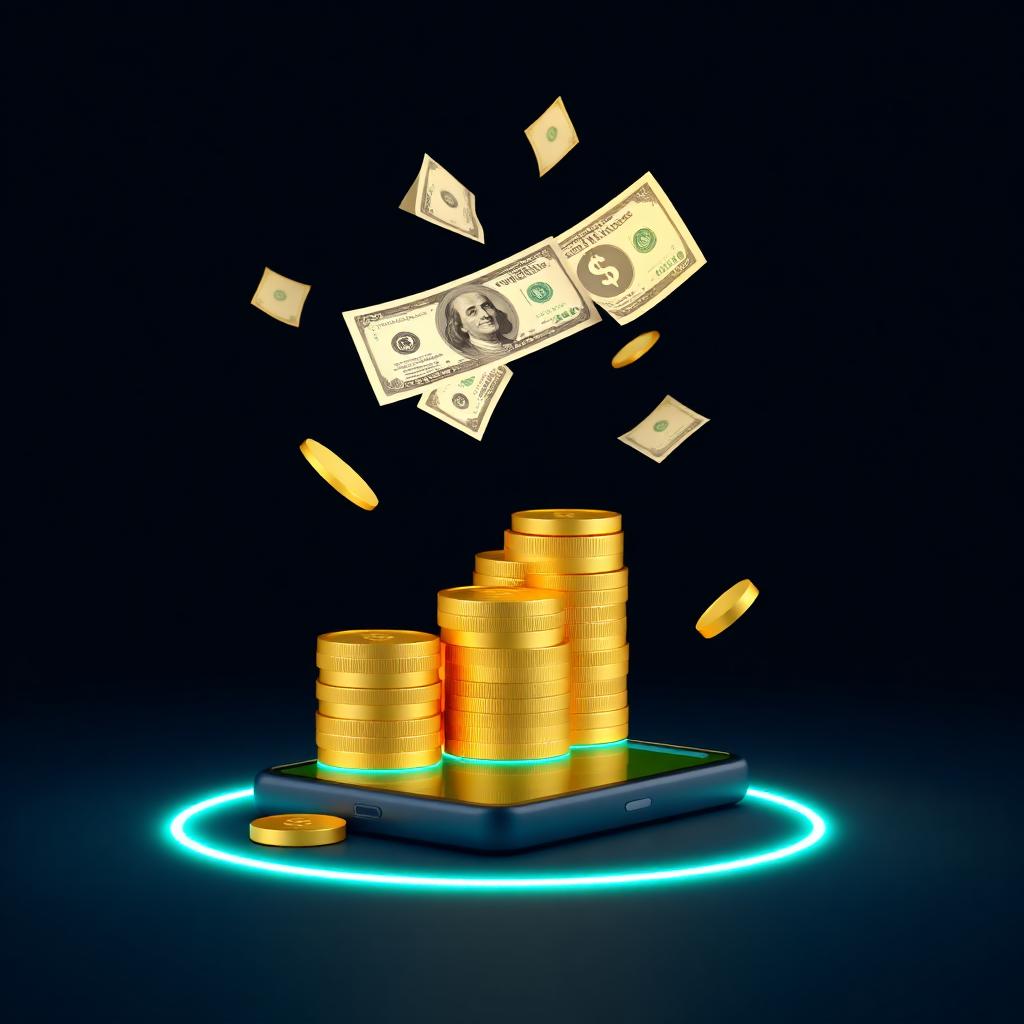 Stack of gold coins representing fast loan funding